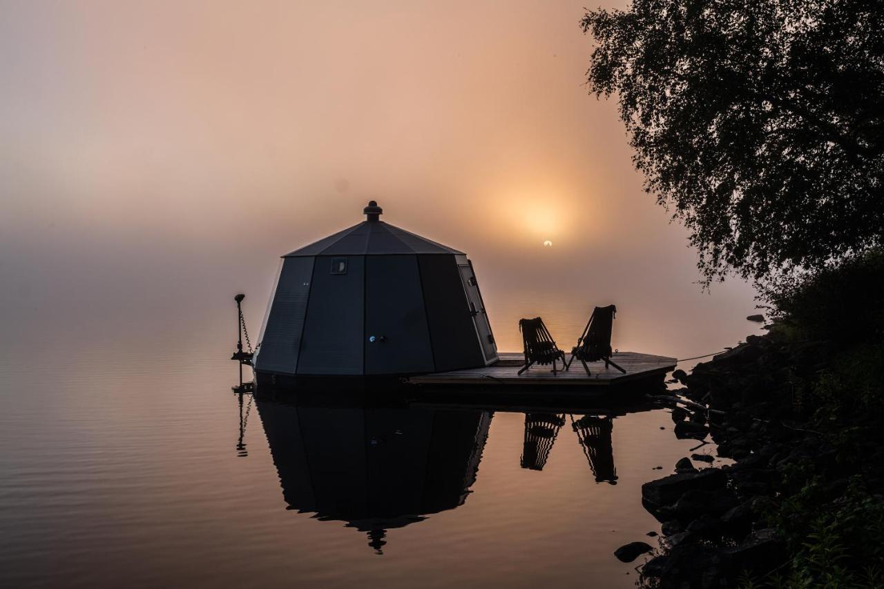 Aurora Igloo With Private Hot Tub By Invisible Forest Lodge Rovaniemi Exterior foto