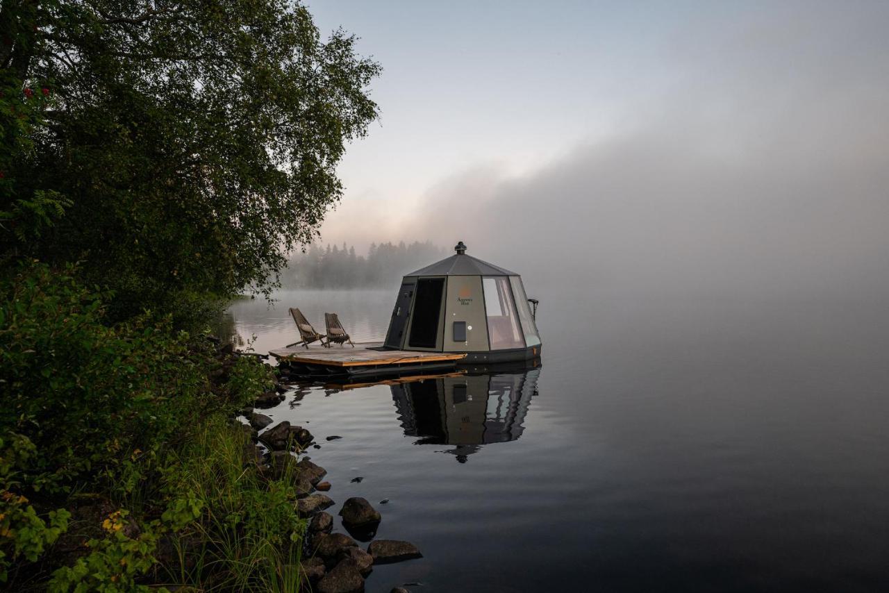 Aurora Igloo With Private Hot Tub By Invisible Forest Lodge Rovaniemi Exterior foto